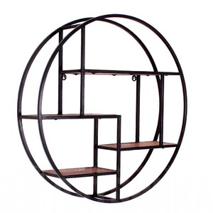 Навесной стеллаж в стиле Лофт ЛС15